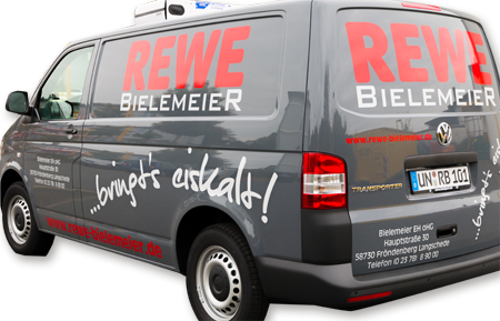 REWE Bielemeier Lieferservice transporter